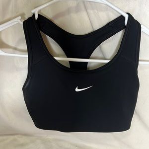 Black Nike sports bra